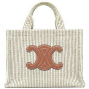 Celine Cabas Thais Bag Beige Leather Shoulder